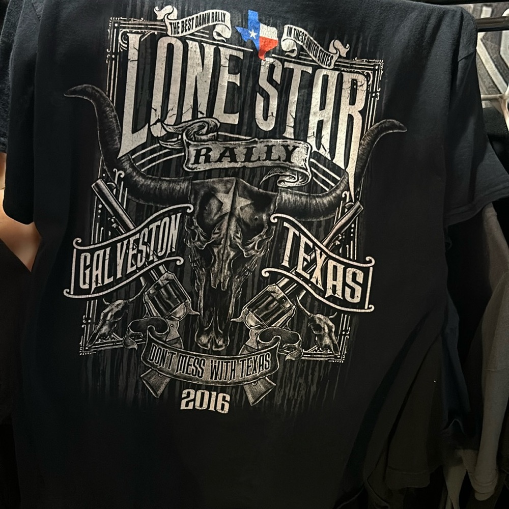 2016 Lone Star Rally shirt great condition. Stk-0160